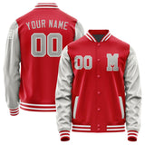 Custom Red Gray Jacket Jb1414041418041818