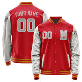 Custom Red Gray Jacket