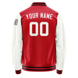 Custom Red White Jacket Jb1414181417181817