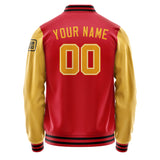 Custom Red Yellow Jacket Jb1414191417191817