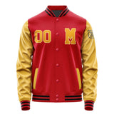 Custom Red Yellow Jacket Jb1414191417191817