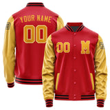 Custom Red Yellow Jacket Jb1414191417191817