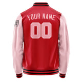 Custom Red Light Pink Jacket Jb1414211417211817