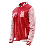 Custom Red Light Pink Jacket Jb1414211418211818