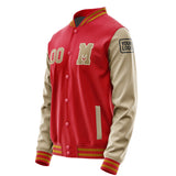 Custom Red Light Khaki Jacket Jb1414251419251817