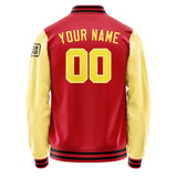 Custom Red Light Yellow Jacket Jb1414261417261817