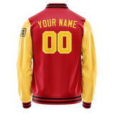 Custom Red Gold Jacket Jb1414301417301817