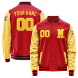 Custom Red Gold Jacket