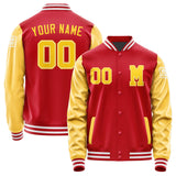 Custom Red Gold Jacket