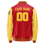 Custom Red Gold Jacket Jb1414301419301817