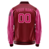 Custom Crimson Red Pink Jacket Jb1515131517131817