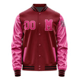 Custom Crimson Red Pink Jacket Jb1515131517131817