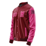 Custom Crimson Red Pink Jacket Jb1515131517131817