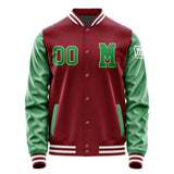 Custom Crimson Red Emerald Green Jacket Jb1515241518241818