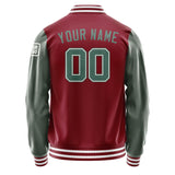 Custom Crimson Red Blue Green Jacket Jb1515271518271818