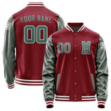 Custom Crimson Red Blue Green Jacket