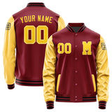 Custom Crimson Red Gold Jacket