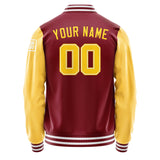 Custom Crimson Red Gold Jacket Jb1515301518301818