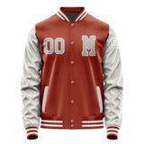 Custom Coral Red Gray Jacket Jb1616041618041818