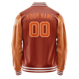 Custom Coral Red Orange Jacket Jb1616281618281818