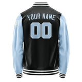 Custom Black Light Blue Jacket Jb1717081718081818