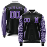 Custom Black Light Purple Jacket