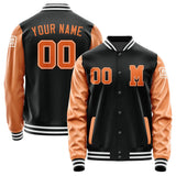 Custom Black Orange Jacket Jb1717281718281818