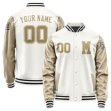 Custom White Light Khaki Jacket