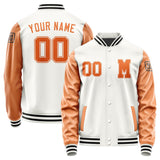 Custom White Orange Jacket Jb1818281817281817