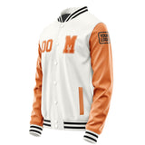 Custom White Orange Jacket Jb1818281817281817