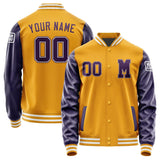 Custom Yellow Purple Jacket Jb1919071918071818