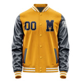 Custom Yellow Navy Jacket Jb1919111918111818