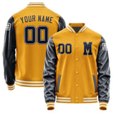 Custom Yellow Navy Jacket Jb1919111918111818