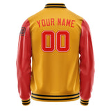 Custom Yellow Orange Red Jacket Jb1919121917121817