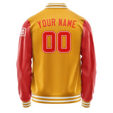 Custom Yellow Orange Red Jacket Jb1919121918121818