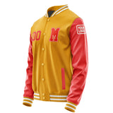 Custom Yellow Orange Red Jacket Jb1919121918121818