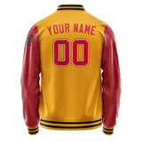 Custom Yellow Red Jacket Jb1919141917141817