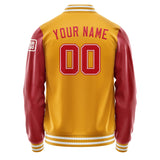 Custom Yellow Red Jacket Jb1919141918141818