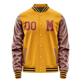 Custom Yellow Coral Red Jacket Jb1919161917161817