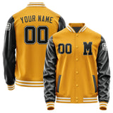 Custom Yellow Black Jacket