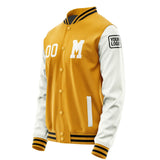 Custom Yellow White Jacket Jb1919181917181817