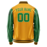 Custom Yellow Emerald Green Jacket Jb1919241917241817