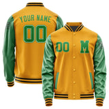 Custom Yellow Emerald Green Jacket