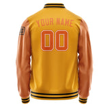 Custom Yellow Orange Jacket Jb1919281917281817