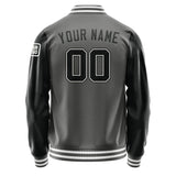 Custom Dark Grey Black Jacket Jb2020172018171818