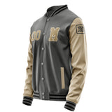 Custom Dark Grey Light Khaki Jacket Jb2020252017251817