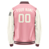 Custom Light Pink Cream Jacket Jb2121032117031817