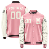 Custom Light Pink Cream Jacket