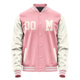 Custom Light Pink Cream Jacket Jb2121032118031818