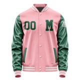 Custom Light Pink Green Jacket Jb2121052118051818